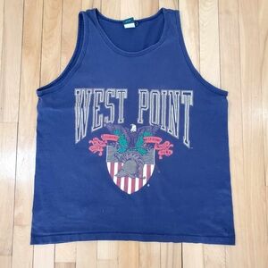 Vintage 90s MV Sport Army Military Graphic T-Shirt Size L Made In USA